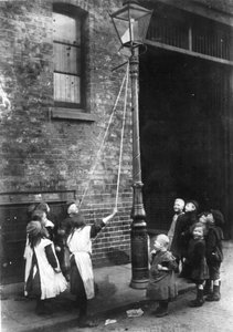 Barrios bajos de Londres, c.1900